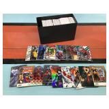 Box of Marvel cards