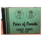 Canadian large cents 1902-1920