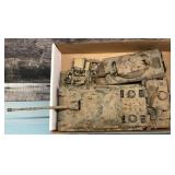 Vintage Tanks and parts (plastic)