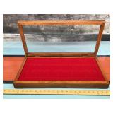 Display case 22x10x3