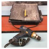 3/8 electric drill & tile saw