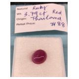 Ruby 3.79ct