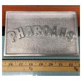 Pharoahs aluminum car plaque 8x5