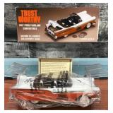 New - 1957 Ford Fairlane Convertable Coin Bank