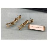 Luxurious 18ktGP earrings