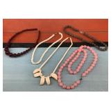 Costume jewelry necklaces