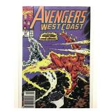 Avengers West Coast (1985 run) #63 Vision cameo