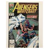 Avengers West Coast (1985 run) #62 Lockjaw cameo
