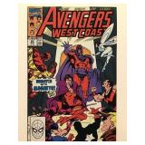 Avengers West Coast (1985 run) #60 vs Magneto