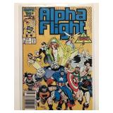 Alpha Flight (1st Series) #39 Guest-star Avengers