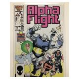 Alpha Flight (1st Series)#36 Guest-star Dr Strange