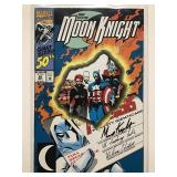 Moon Knight #50 (1993) 50th die-cut cover