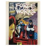 Force Works #1 (1994) guest Black Widow & Vision