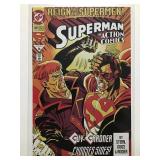 Action Comics #688 Blue Beetle cameo