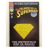 Adventures of Superman #501A die-cut cover