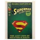 Action Comics #687D die-cut cover