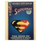 Superman #78B (2nd series) die-cut cover