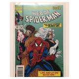 Web of Spider-Man #113U (1st Series) guest Gambit