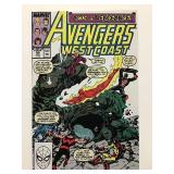 Avengers West Coast (1985 run) #54 FF#1 homage cvr