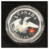 2008 Sterling silver colored Lucky Loonie