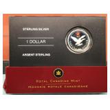 2006 Sterling silver Lucky Loonie