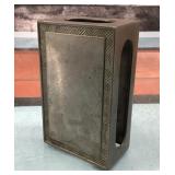 Vtg. Just Andersen metal match box cover (Denmark)
