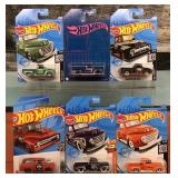 Hot Wheels Ford pick ups