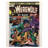 Werewolf by Night #24 (1974) Marvel Stamp included