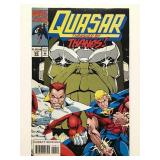 Quasar #59 (Thanos cover, 2nd to last issue)