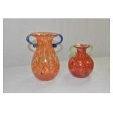Art Glass, 5.5, 7.5"T,Vases,2.