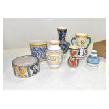 Assorted Pottery, 3-6" T, or earthenware