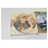 Decorator Plates, 2 in all, Knowles &