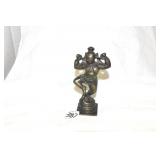 Bronze, Buddha Style 4.5" Tall