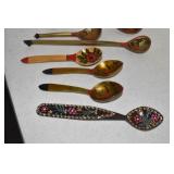 Spoons, Russian, Kitchen Decor,7 in all