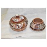 Peru, Pottery, Covered Dish, Seed Pot