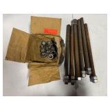 Large All Thread and Nuts