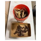 Chain & Bucket of Straps