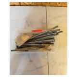 Long 1/2' Bolts with Split Washers and Nuts