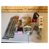 Socket holder sets, electric fence clips, misc.
