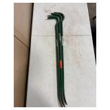 3 Masterforce 42' Wrecking Bars