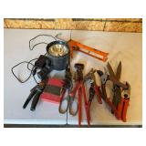 Shears, Tin Snips, Flash Light, Misc.