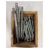 Box of Misc. Anchors