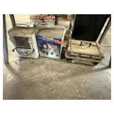 Heater, TV/Radio, Grill