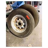 2 15' Trailer Wheels