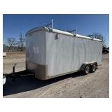 2015 Doolittle 7x18 Enclosed Trailer