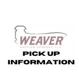 Pick Up Information