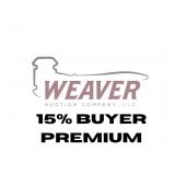 15% Buyer's Premium