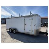 2013 Doolittle 7x18 Enclosed Trailer