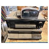 Sony CD Player and Speakers