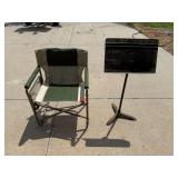 Camp Chair & Music Stand